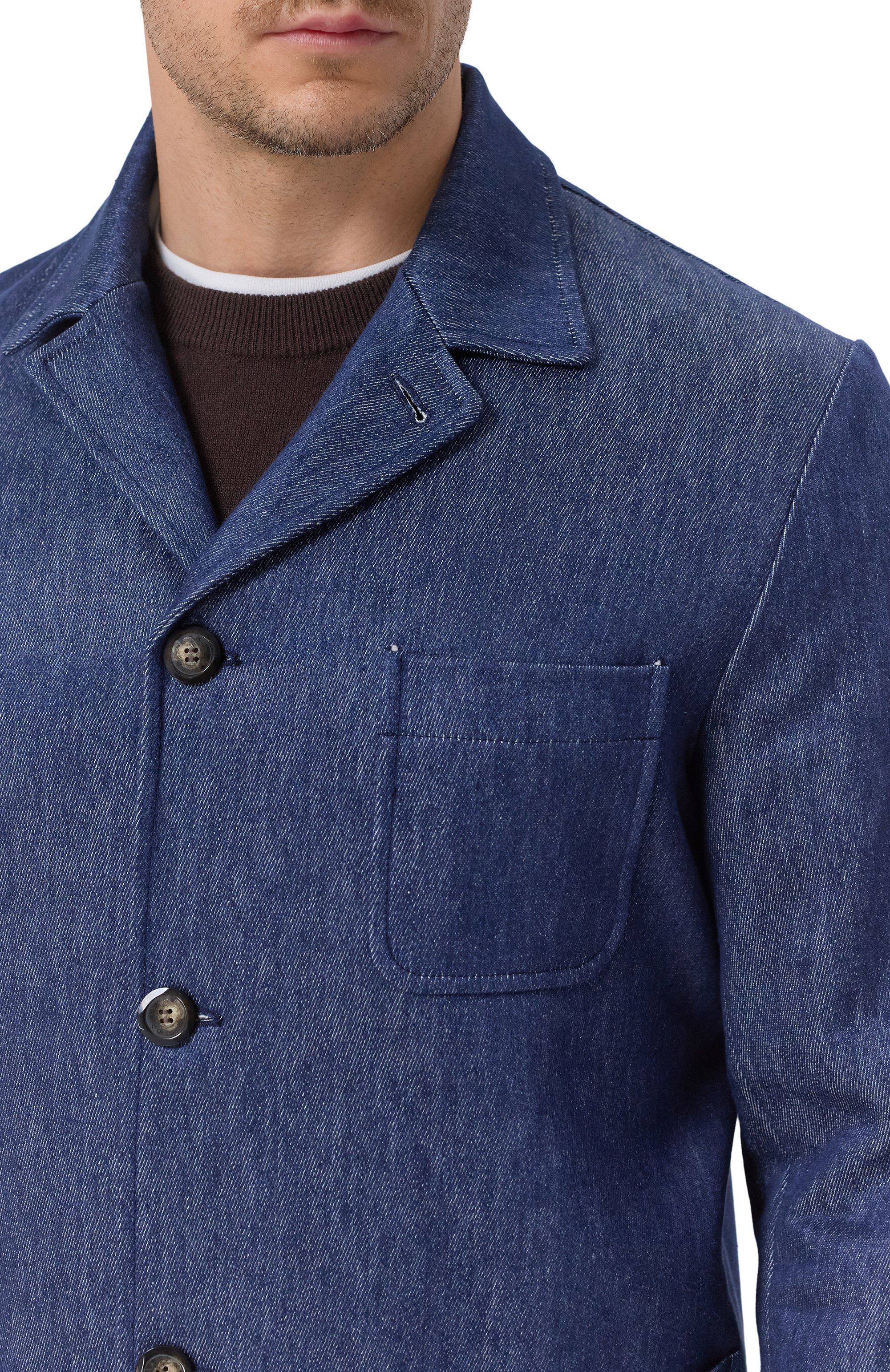 Пиджак из хлопка и льна JACOB COHEN, арт. JUM_I0011 003 T877A RW, фото 5