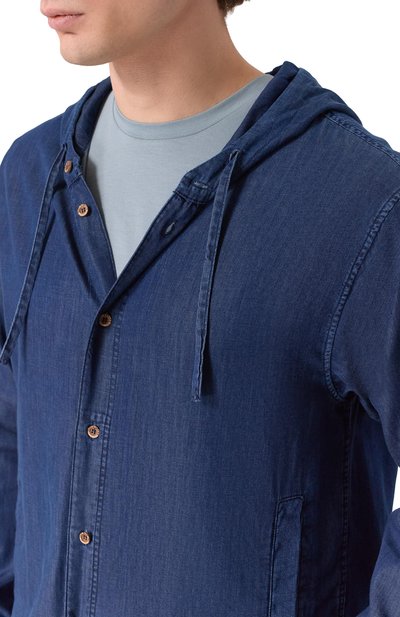 Хлопковая рубашка PAUL&SHARK, арт. 26413320, фото 5