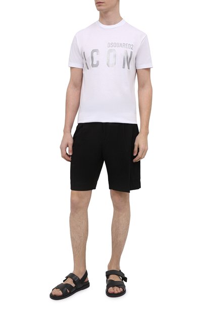 Хлопковые шорты DOLCE & GABBANA, арт. GW3JAT/FUFJU, фото 2