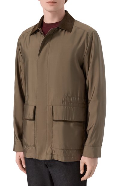 Шелковая куртка CORNELIANI, арт. 2725B0/2720165, фото 3