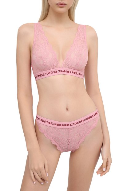 Трусы-слипы STELLA MCCARTNEY розового цвета по цене 6160 руб., арт. S6LA70850, фото 2 Трусы-слипы STELLA MCCARTNEY, арт. S6LA70850, фото 2
