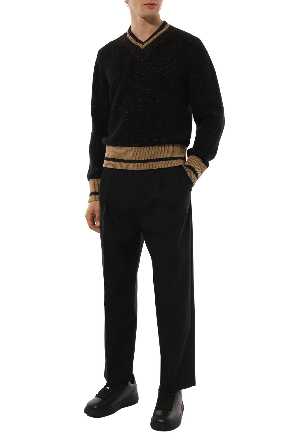 Шерстяной свитер DRIES VAN NOTEN, арт. 242-021247-9719, фото 2