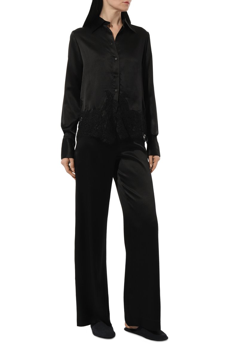 Шелковые брюки ERMANNO SCERVINO, арт. D434P302RJK, фото 1