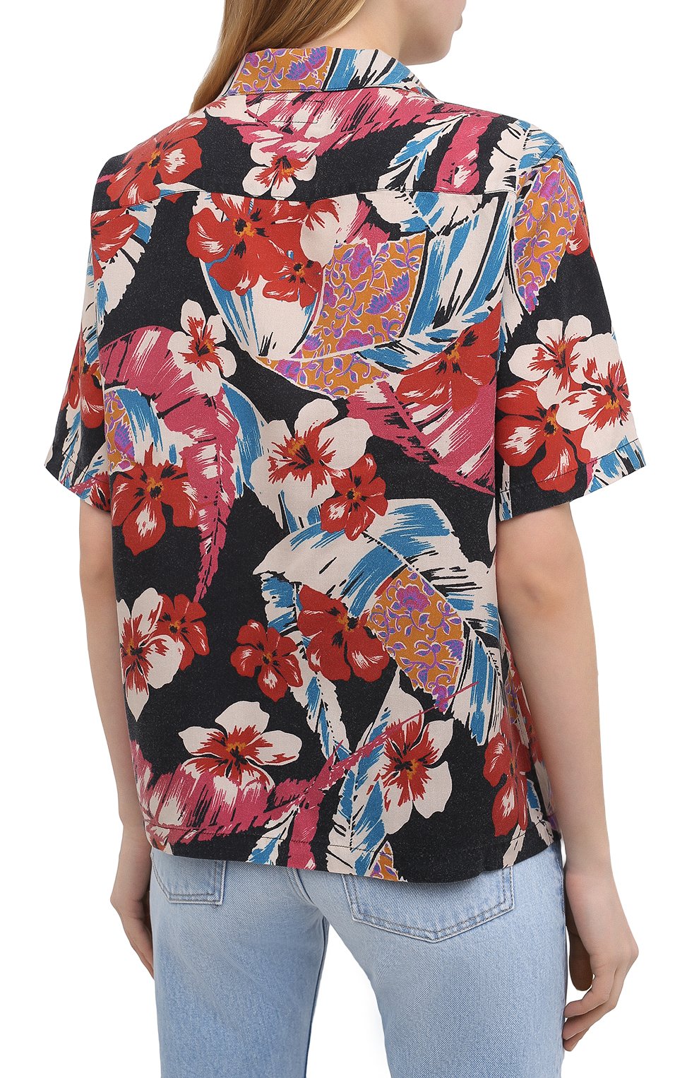 Рубашка из лиоцелла SAINT LAURENT, арт. 648011/Y01FD, фото 4