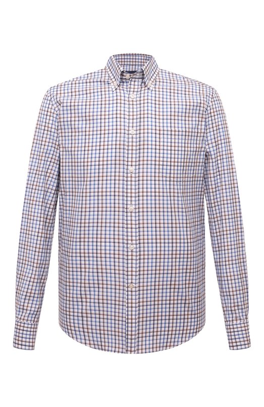 Хлопковая рубашка Paul&Shark 14313018 Разноцветный 14313018