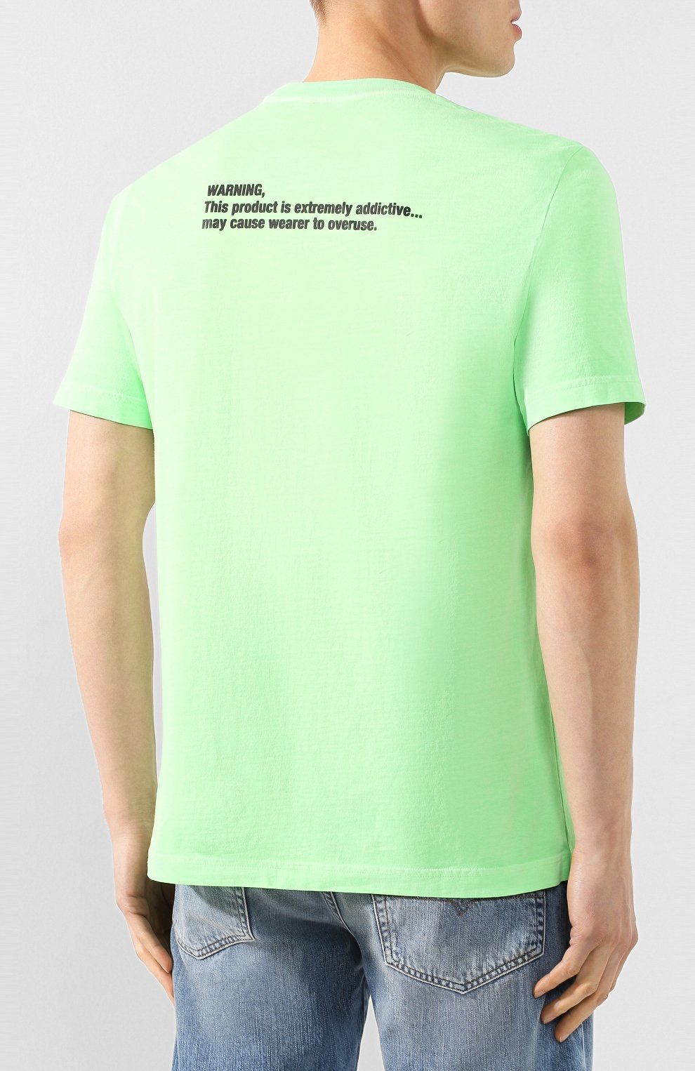 Хлопковая футболка DIESEL, арт. 00SEG4/0CAYW, фото 4