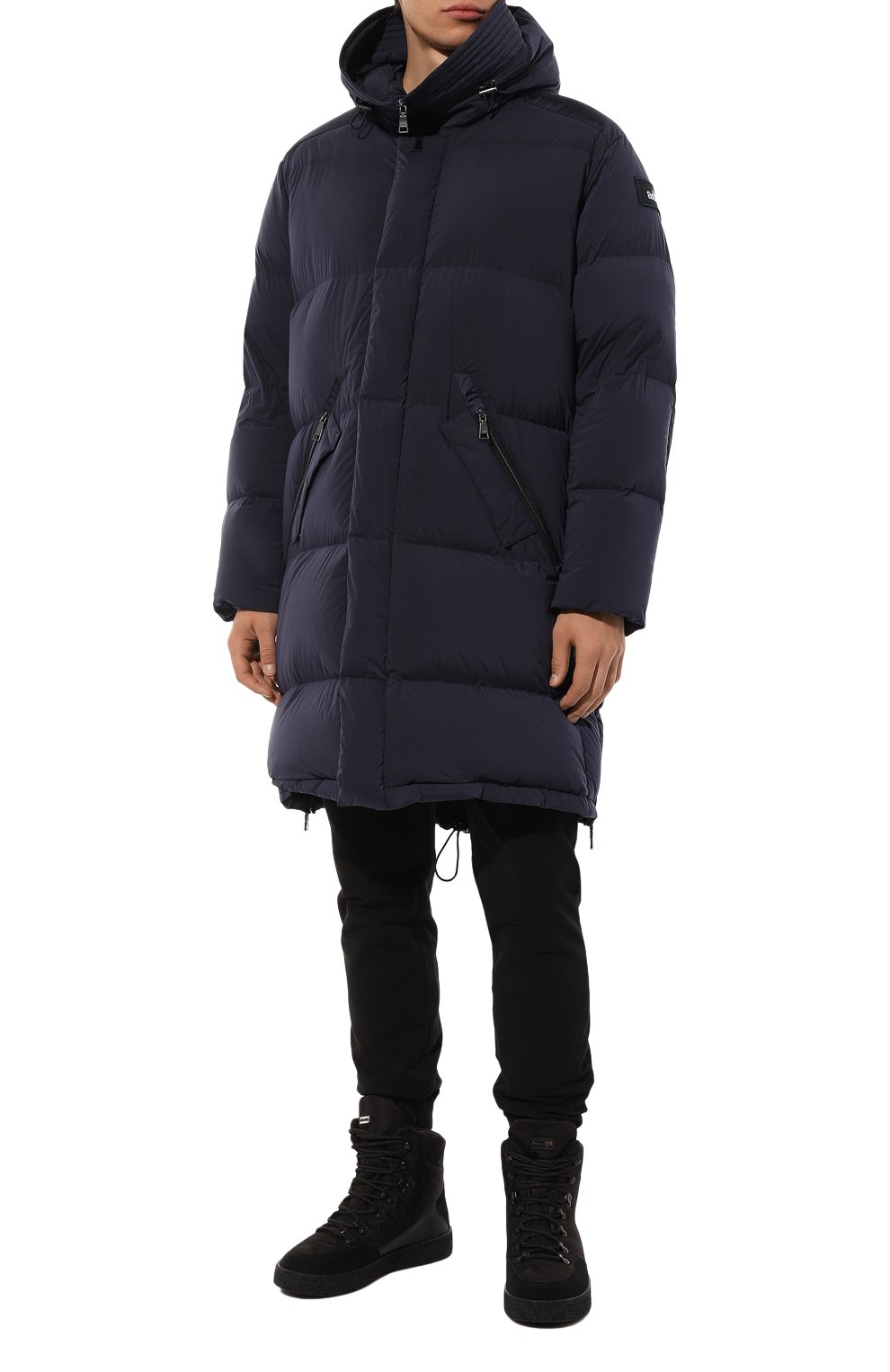 Пуховик ADD темно-синего цвета по цене 86900 руб., арт. 10AMZ27, фото 3 Пуховик ADD, арт. 10AMZ27, фото 3