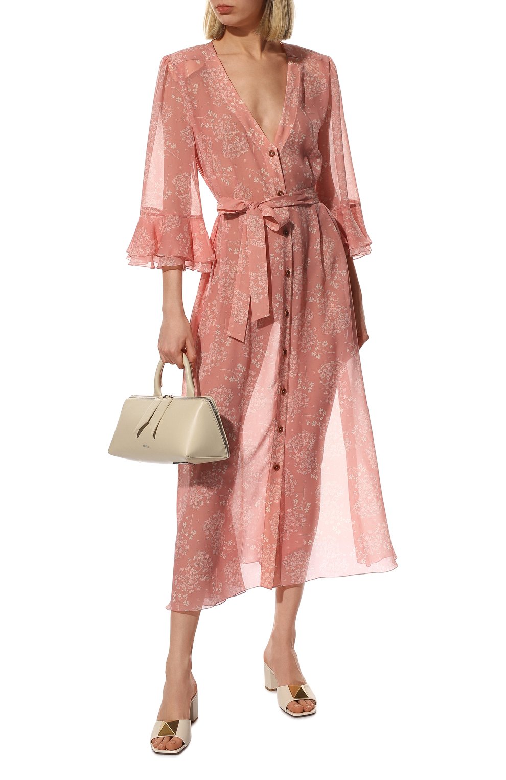 Кожаные мюли one stud VALENTINO, арт. XW0S0EL3/CYI, фото 2