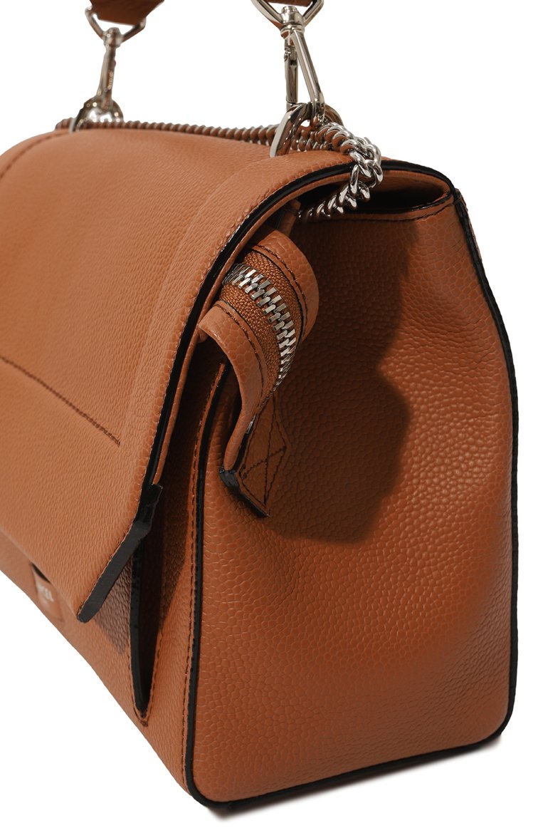 Женская сумка ninon large LANCEL светло-коричневого цвета, арт. A09223 | Фото 3 (Размер: large; Материал: Натуральная кожа; Ремень/цепочка: На ремешке; Сумки-технические: Сумки top-handle)