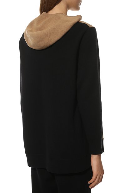 Худи из кашемира и хлопка BURBERRY бежевого цвета по цене 109500 руб., арт. 8052734, фото 4 Худи из кашемира и хлопка BURBERRY, арт. 8052734, фото 4