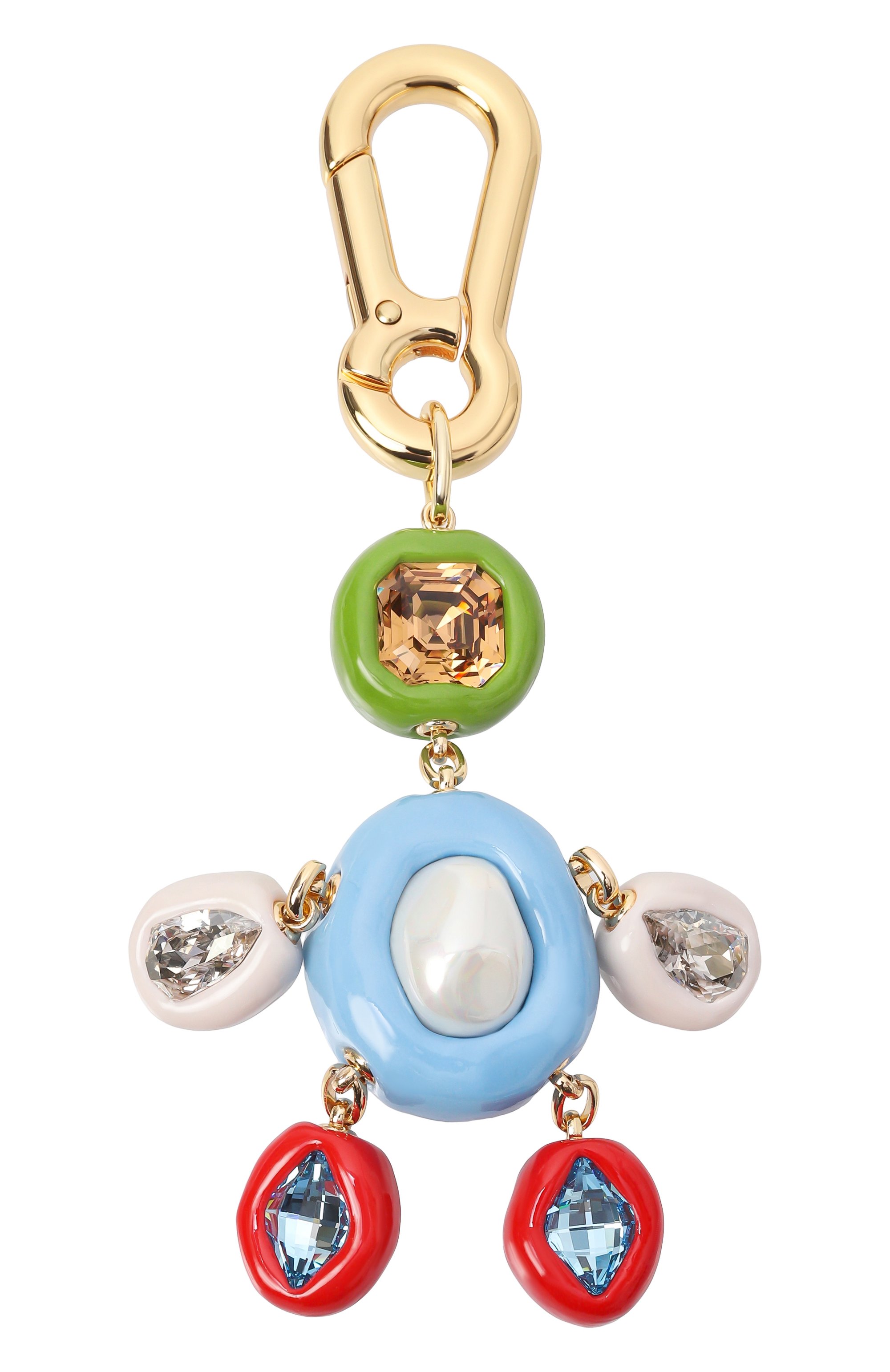 Брелок LILI ARCHIVE разноцветного цвета по цене 66000 руб., арт. М.570, фото 1 Брелок LILI ARCHIVE, арт. М.570, фото 1