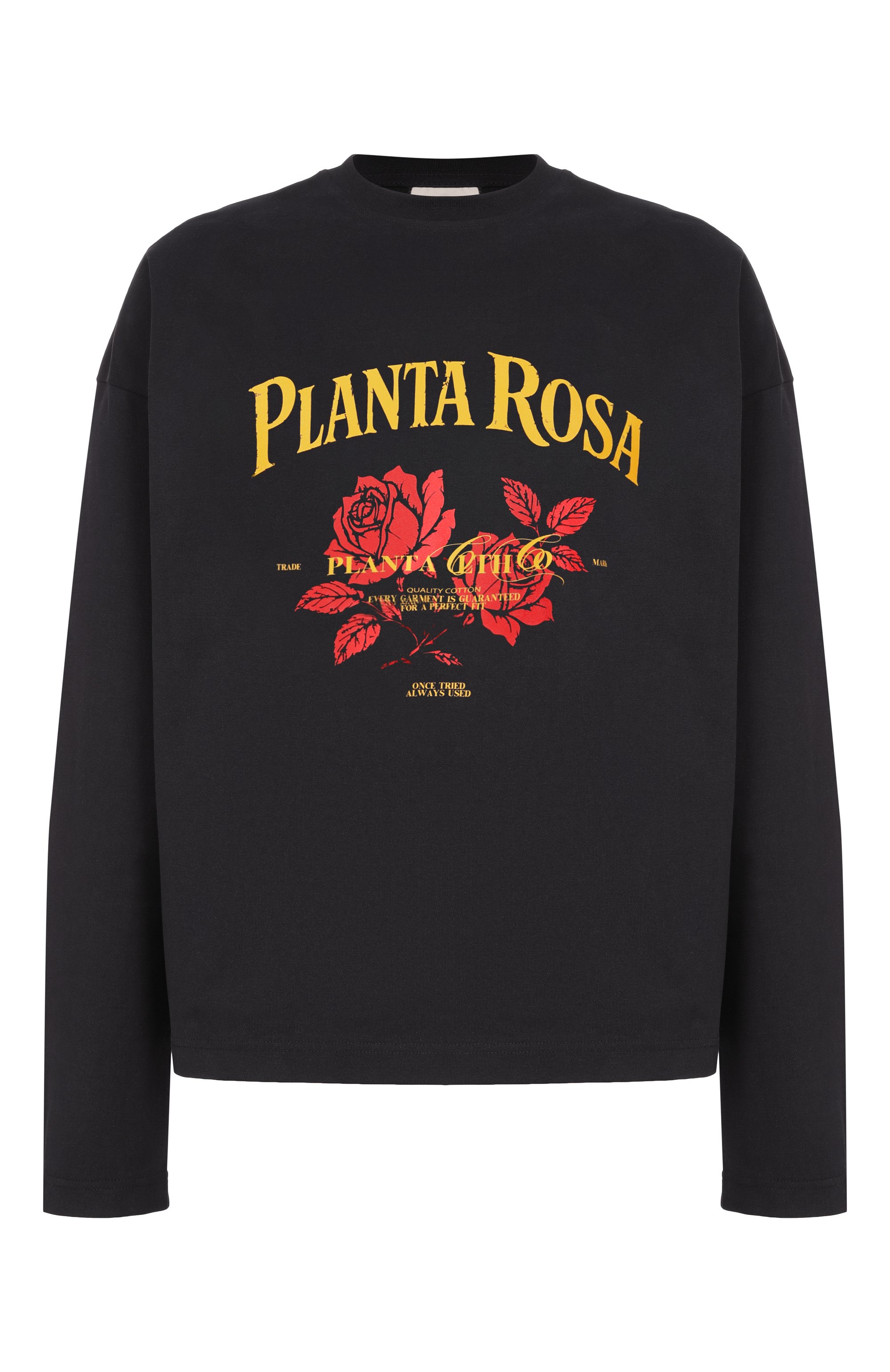 Хлопковый лонгслив PLANTA ROSA, арт. PR/L01.1/GARDEN-BLISS/220VELVET, фото 1