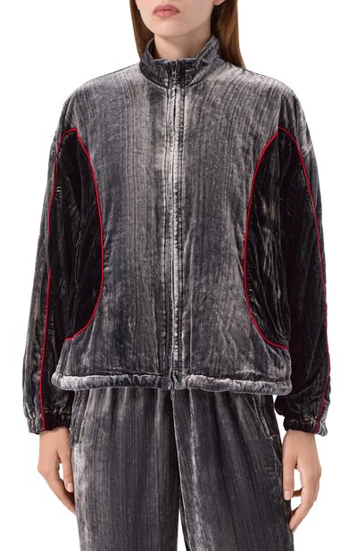 Бархатная толстовка DIESEL, арт. A19385/0AJFR, фото 3