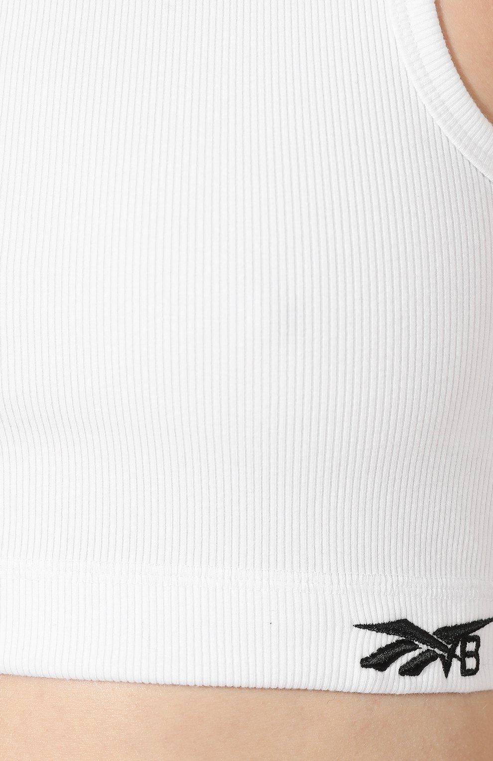 Хлопковый топ reebok x victoria beckham REEBOK белого цвета по цене 5495 руб., арт. FI9394, фото 5 Хлопковый топ reebok x victoria beckham REEBOK, арт. FI9394, фото 5