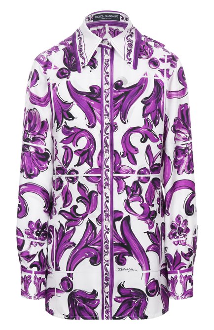 Женская шелковая рубашка DOLCE & GABBANA, арт. F5T51T/HI1ZQ