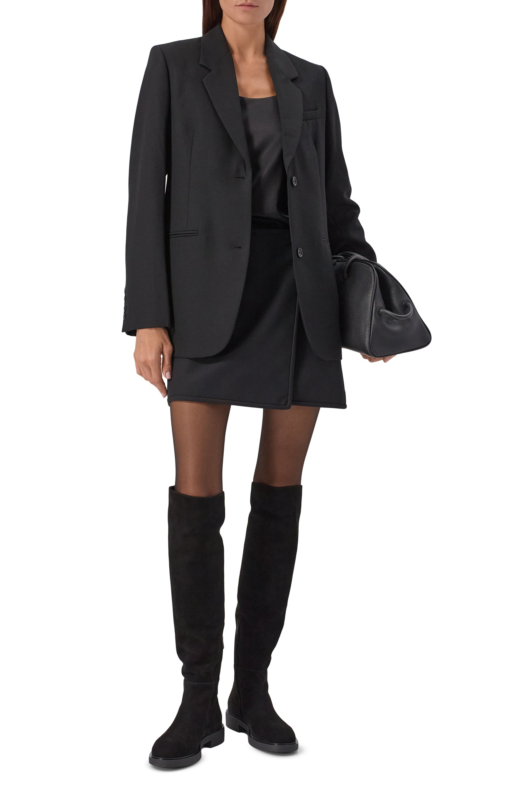 Замшевые ботфорты lexington GIANVITO ROSSI, арт. G80398.20G0M.C5LNENE, фото 3