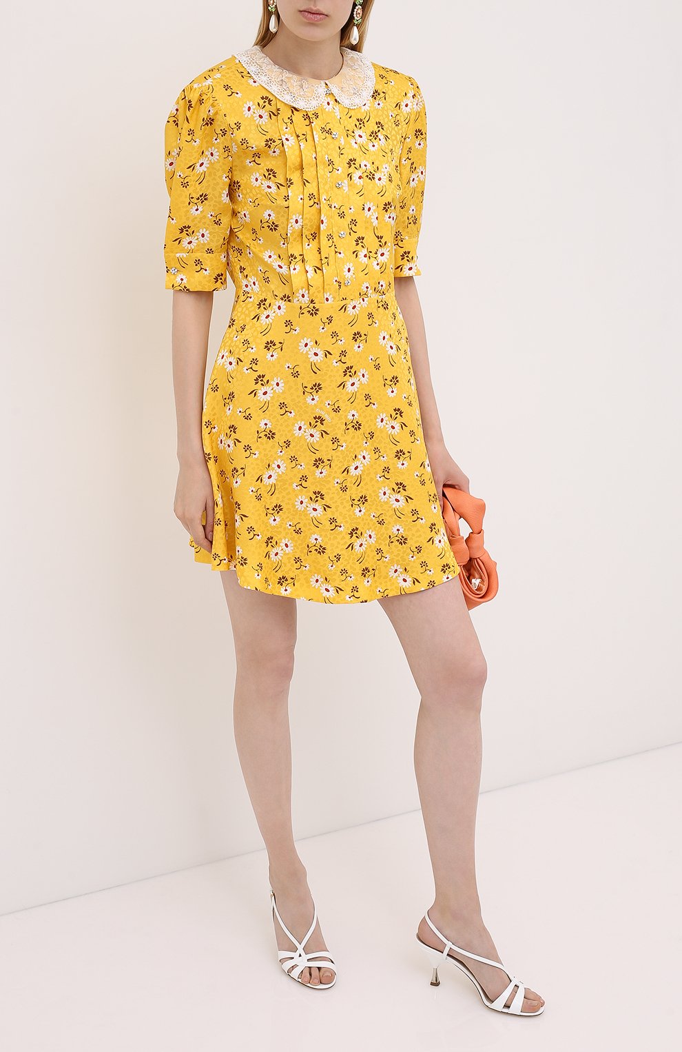 Шелковое платье MIU MIU, арт. MF3584-1V9B-F0388, фото 2