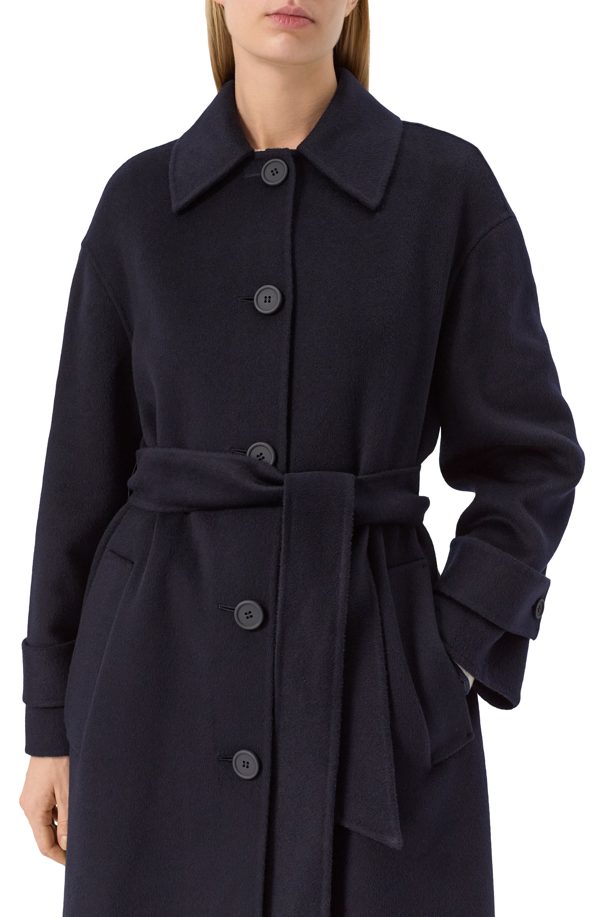 Пальто из шерсти и кашемира MAX MARA STUDIO, арт. 0ZI0S0, фото 5