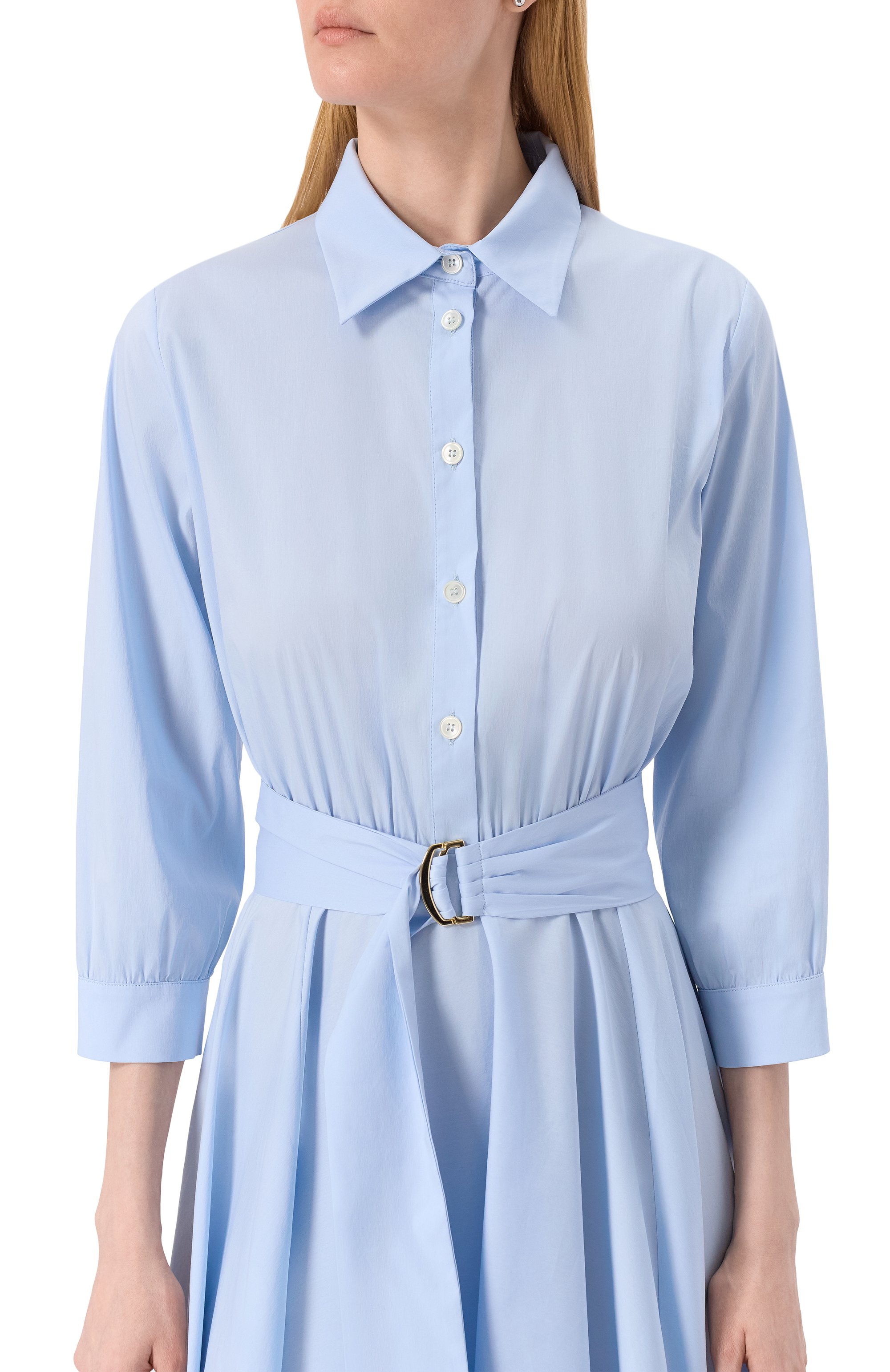 Хлопковое платье PIETRO BRUNELLI, арт. AG2505/C02937, фото 5