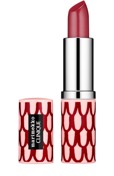 Женская помада для губ marimekko pop lip colour + primer, оттенок 07 passion pop CLINIQUE, арт. K74H-07