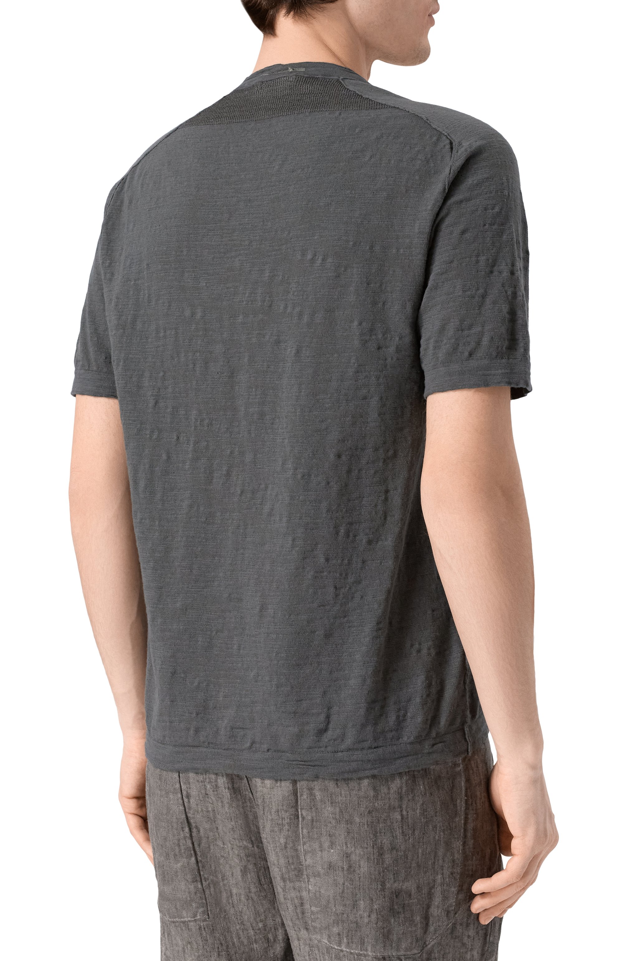 Хлопковый джемпер TRANSIT темно-серого цвета по цене 27250 руб., арт. CFUTRC8431, фото 4 Хлопковый джемпер TRANSIT, арт. CFUTRC8431, фото 4