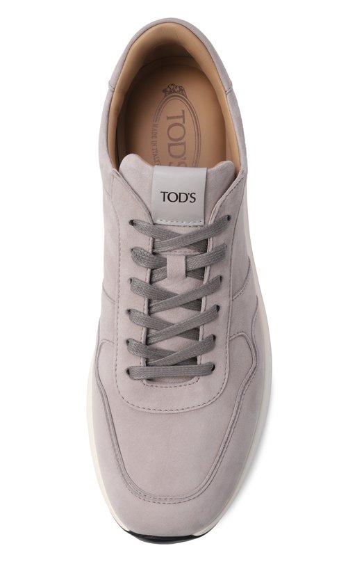 Замшевые кроссовки Red Dot Tod’s XXM79K0Z281/J17 Серый  XXM79K0Z281/J17 Фото 6