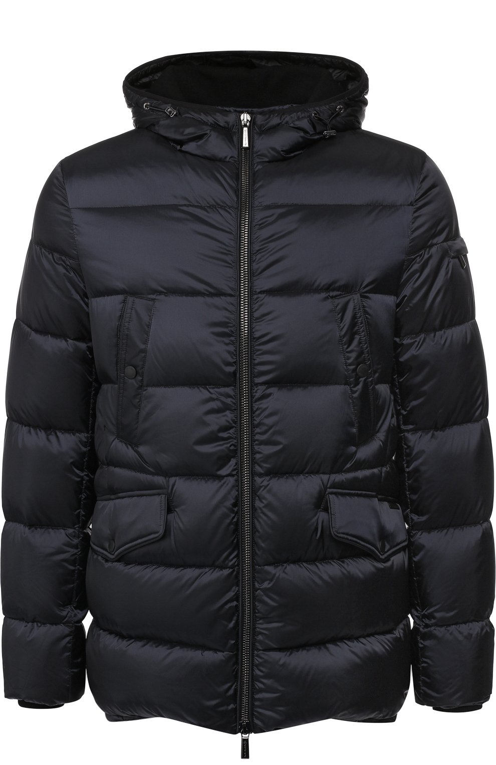 Пуховик MOORER синего цвета по цене 159500 руб., арт. GERACI-SH, фото 1 Пуховик MOORER, арт. GERACI-SH, фото 1