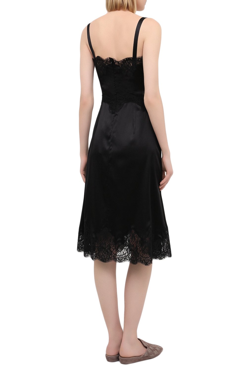 Сорочка из хлопка и шелка DOLCE & GABBANA, арт. 06A86T/FUAD8, фото 4
