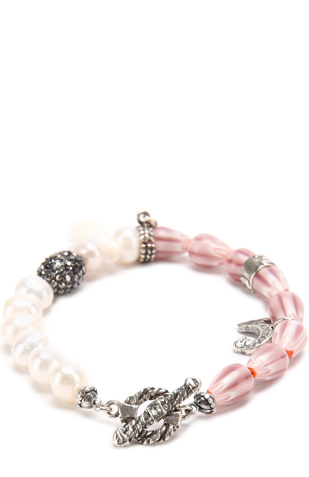 Браслет из бусин и жемчуга с подвесками GEM KINGDOM, арт. B 17A03 C/M, фото 2