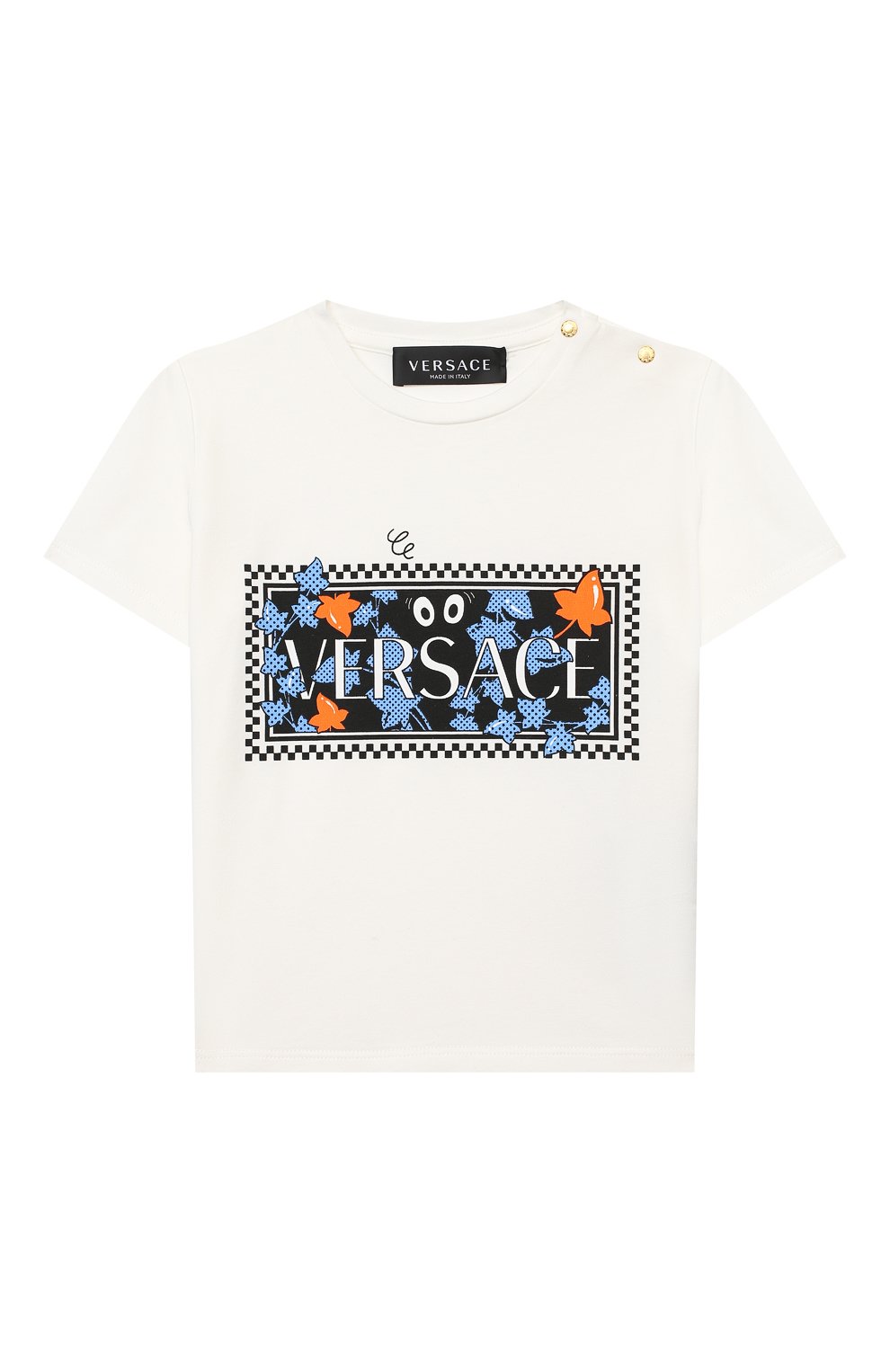 Хлопковая футболка VERSACE, арт. YB000183/YA00019, фото 1