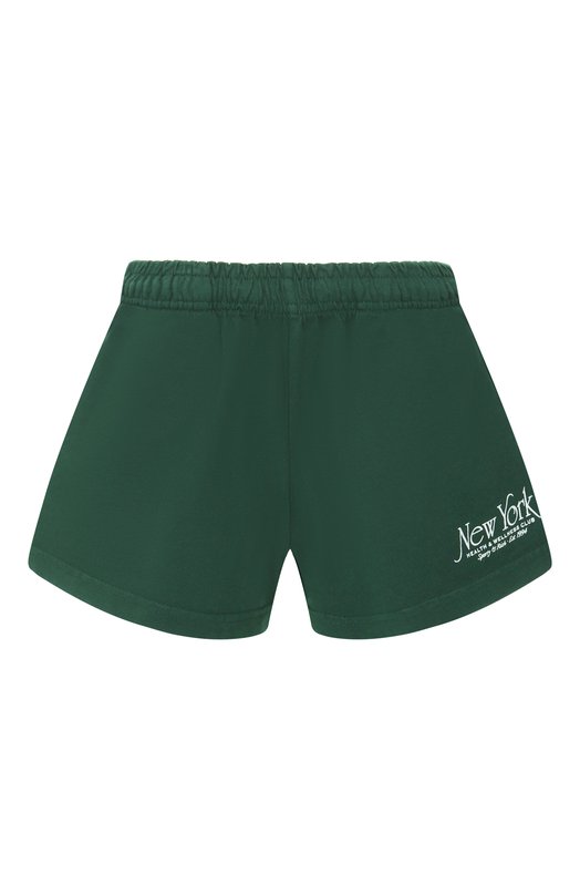 Хлопковые шорты Sporty and Rich SH037606034GR10 Зелёный SH037606034GR10