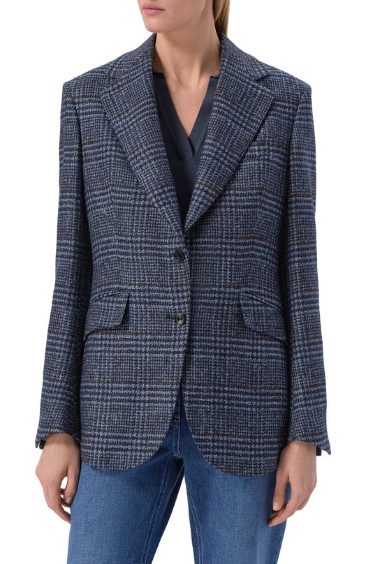 Шерстяной жакет MVST SDG200/S0732908 Синий  SDG200/S0732908 Фото 3