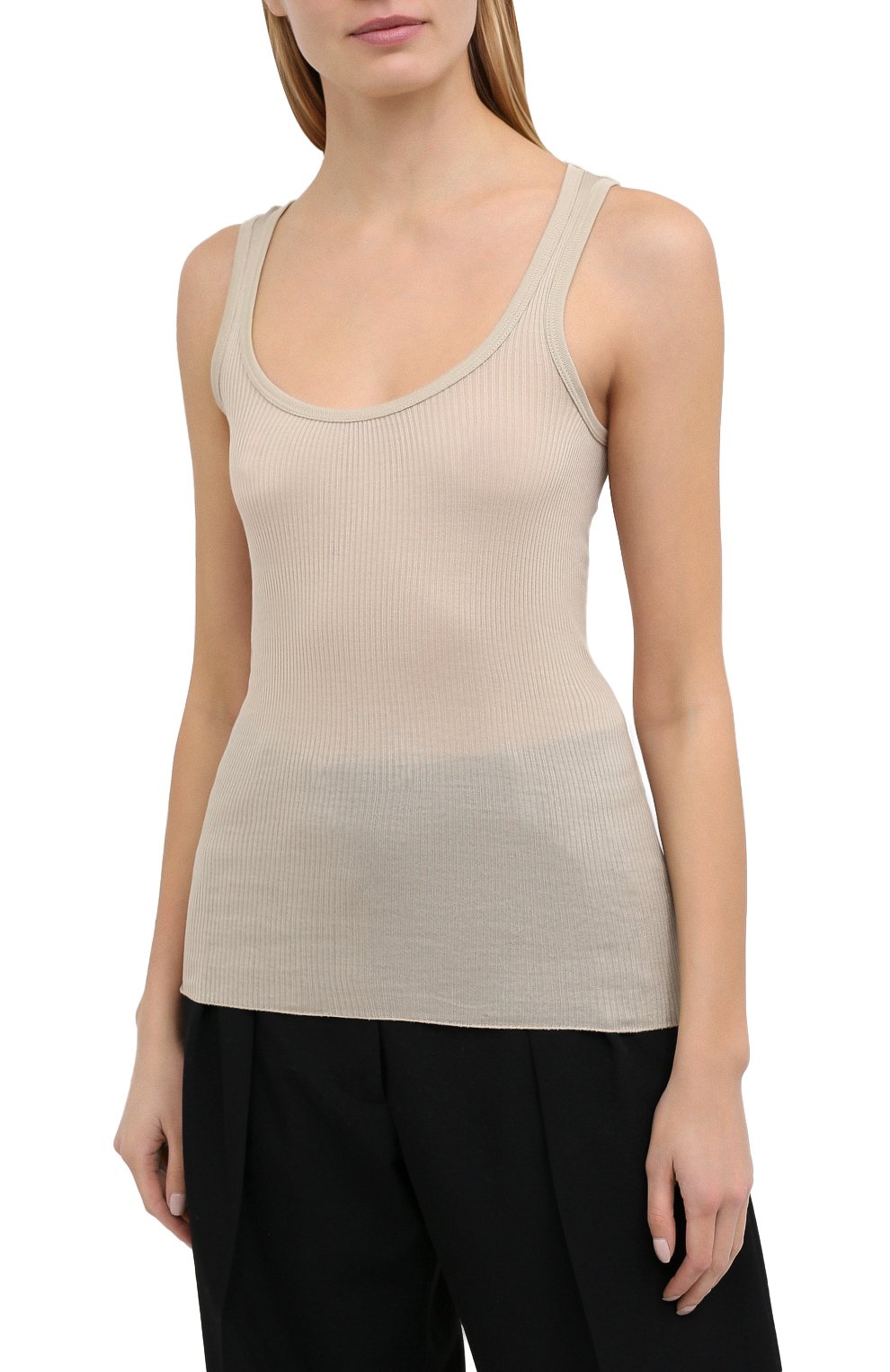 Хлопковая майка ISABEL MARANT ETOILE, арт. TS0771-20A062E/L0UISANEAC, фото 3