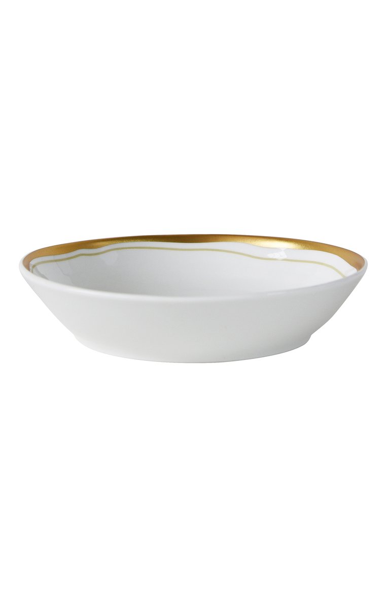 Тарелка суповая albatre BERNARDAUD золотого цвета, арт. 2043/26 | Фото 2 (Интерьер Кросс-КТ: Обеденная посуда; Нос: Не проставлено; Региональные ограничения белый список (Axapta Mercury): Не проставлено; Коллекция: Albatre; Ограничения доставки: fragile-2)