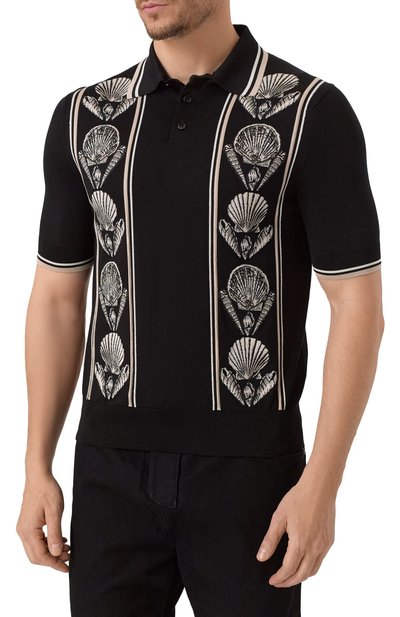 Шелковое поло DOLCE & GABBANA, арт. GXZ02T/JBSLS, фото 3