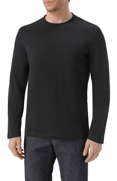 Хлопковый лонгслив BRUNELLO CUCINELLI, арт. M0B137407, фото 3