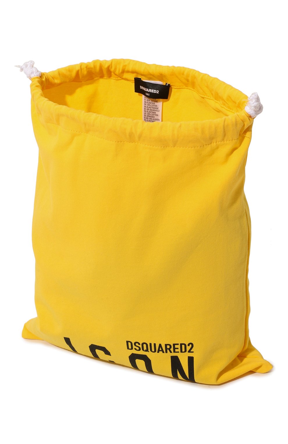 Хлопковая пижама DSQUARED2 желтого цвета по цене 13300 руб., арт. DQ1087-D008J, фото 9 Хлопковая пижама DSQUARED2, арт. DQ1087-D008J, фото 9