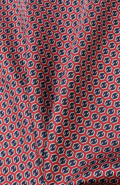 Шелковый платок GUCCI красного цвета по цене 18720 руб., арт. 581793/4G001, фото 2 Шелковый платок GUCCI, арт. 581793/4G001, фото 2