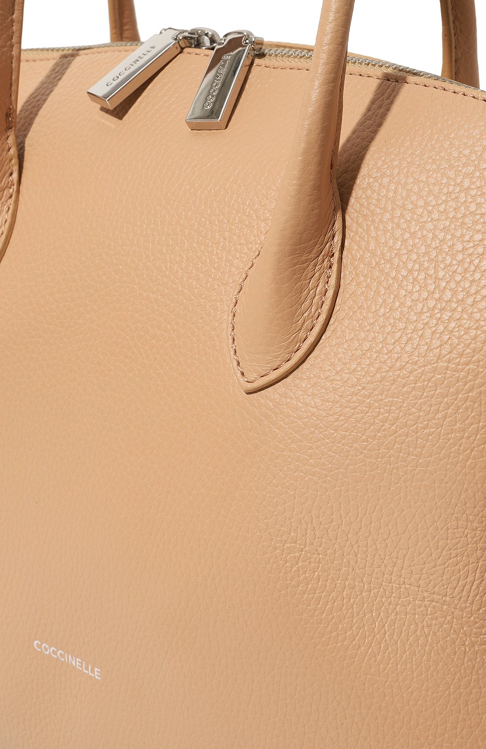 Сумка estelle medium COCCINELLE светло-бежевого цвета по цене 33750 руб., арт. E1 M3A 18 02 02, фото 3 Сумка estelle medium COCCINELLE, арт. E1 M3A 18 02 02, фото 3