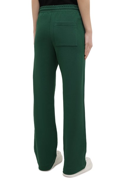 Хлопковые брюки DRIES VAN NOTEN зеленого цвета по цене 31700 руб., арт. 211-11164-2629, фото 4 Хлопковые брюки DRIES VAN NOTEN, арт. 211-11164-2629, фото 4
