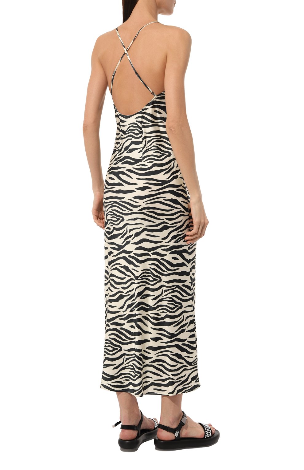 Атласное платье MC2 SAINT BARTH, арт. EYDIS, фото 4