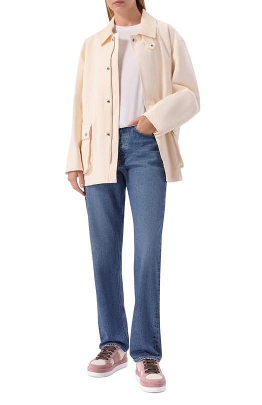 Кожаные кеды Vic Matie 1K5750D_K22BSCTI50 Розовый  1K5750D_K22BSCTI50 Фото 3