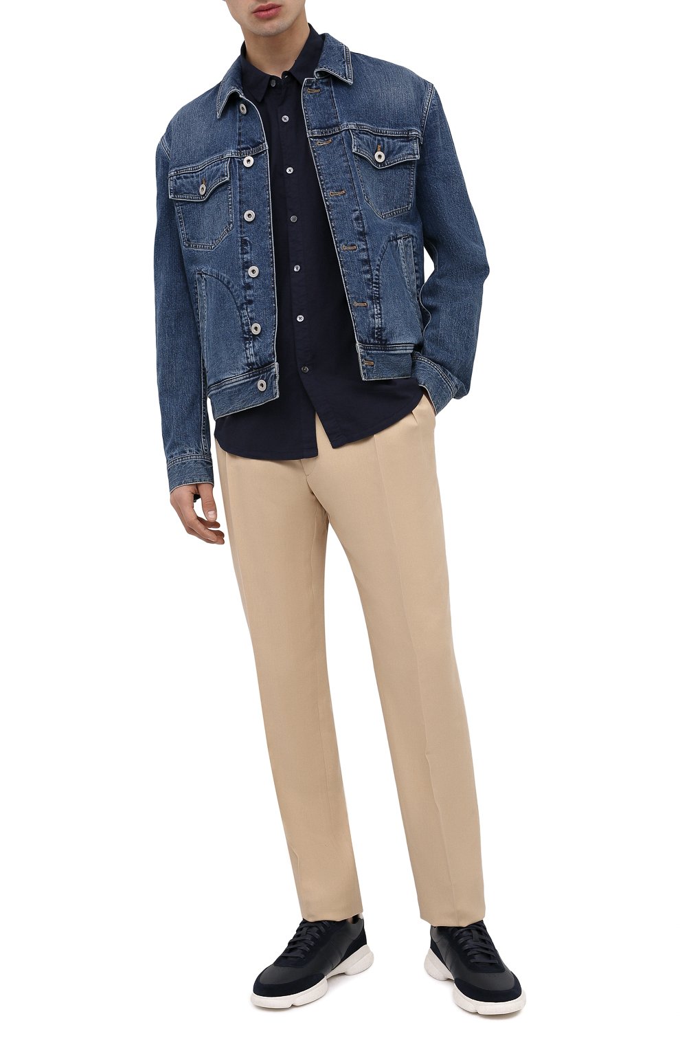 Хлопковая рубашка JAMES PERSE, арт. MLC3408, фото 2