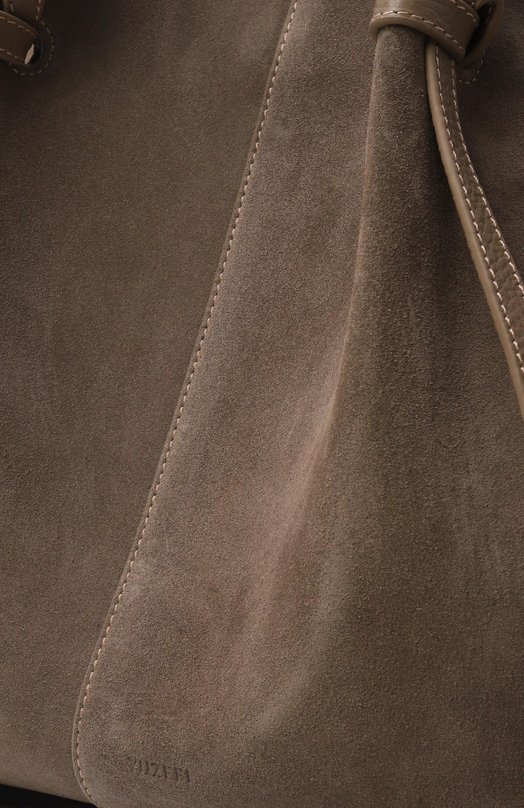 Сумка Mochi large Yuzefi LARGE M0CHI/SUEDE Бежевый  LARGE M0CHI/SUEDE Фото 4