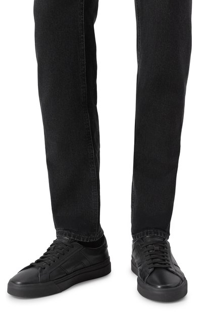 Кожаные кеды gloria SANTONI, арт. MBGT21779NE0RSL7N01_, фото 3