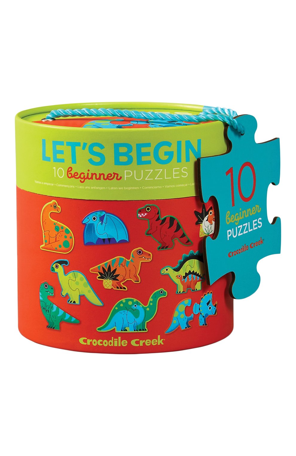 Пазл давай начнём! динозавры 20 деталей CROCODILE CREEK, арт. 29522, фото 2