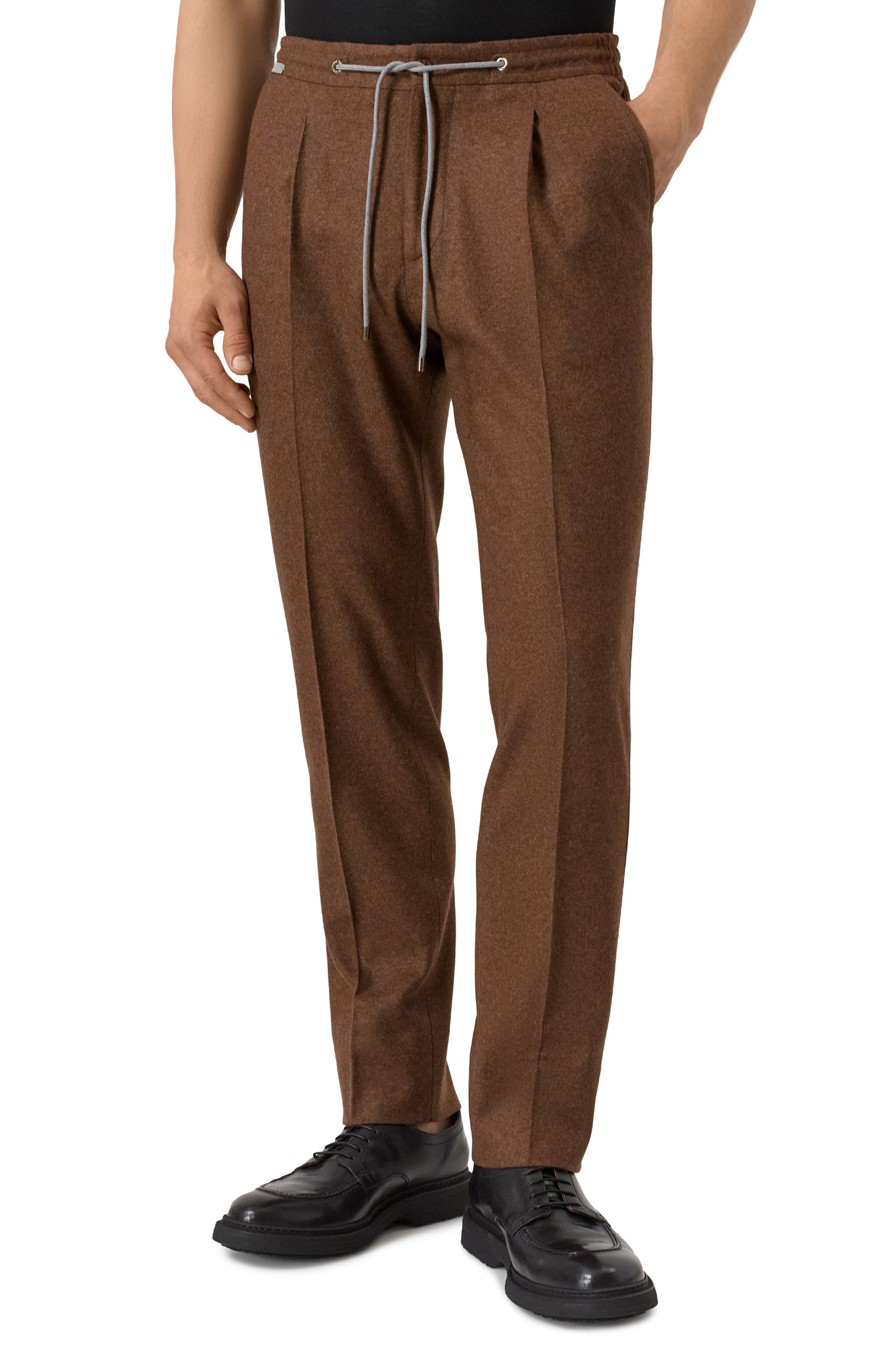 Шерстяные брюки CORNELIANI, арт. 264L19-2618801, фото 3