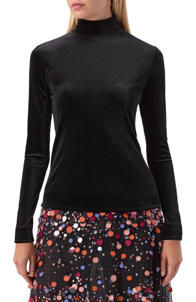 Бархатная водолазка ELIE SAAB, арт. T0205NP25/VE002, фото 3