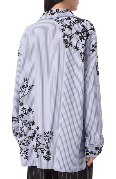 Рубашка из хлопка и шелка DOLCE & GABBANA, арт. F5U42Z/GDDRZ, фото 4