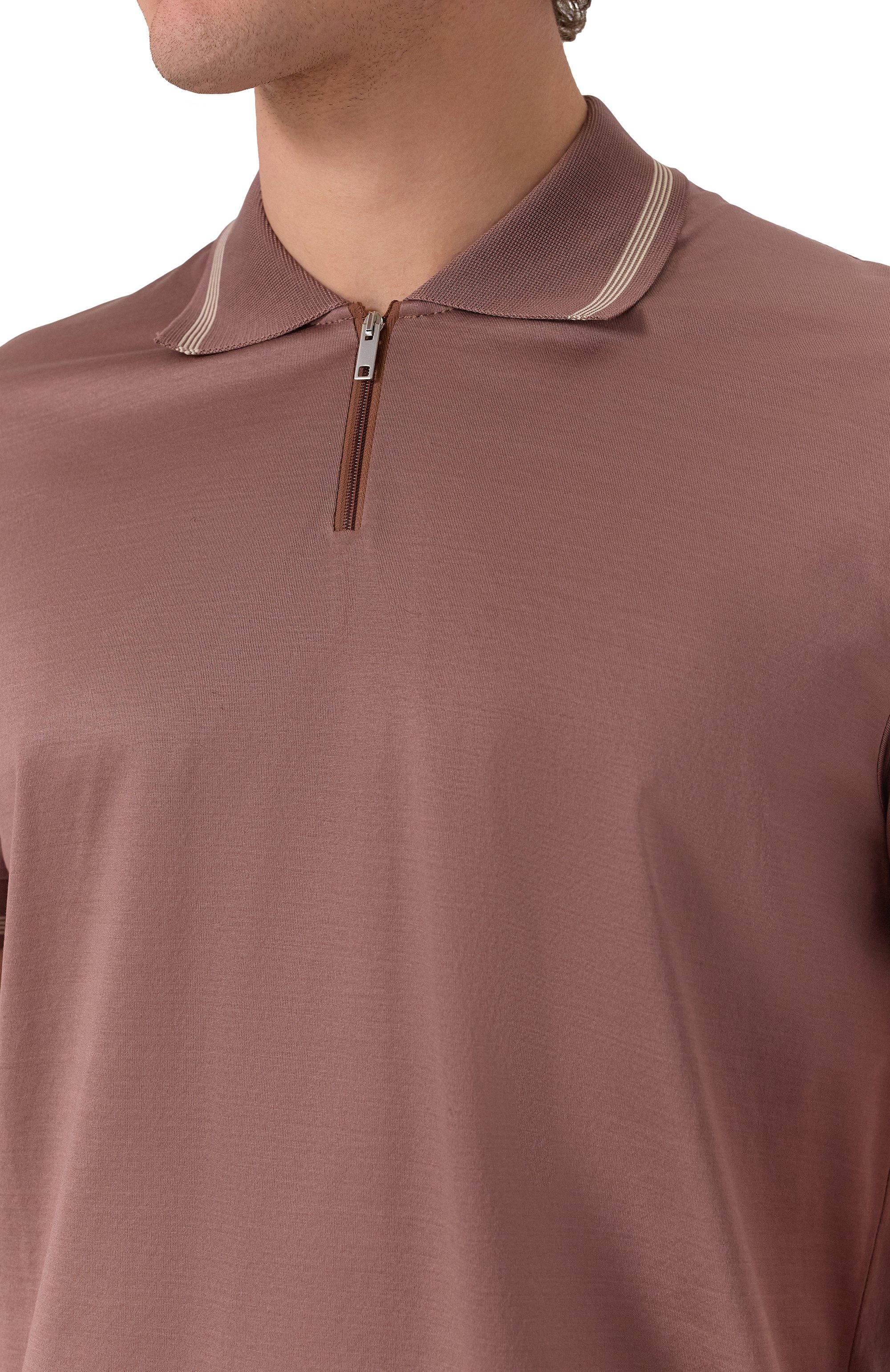 Хлопковое поло DANIELE FIESOLI, арт. SE1203, фото 5